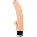 Вибратор Nature Skin Flame Vibe 22 см телесный