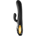 Вібратор-кролик Black Empire My Viscountess 21.8 см чорний