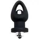 Анальная пробка Wooomy Orny со съемной вибропулей диаметр 3.6 см длина 8.4 см