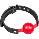 Кляп Easy Toys Ball Gag Plastic Gag With Air Holes 4.5 см червоний