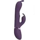 Вибратор-кролик Vive Gadaдля точек U G A и клитора фиолетовый