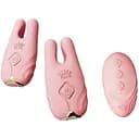 Смарт-вібратор для грудей Zalo Nave Coral Pink пульт ДУ