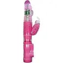 Вібратор-кролик Boss Series Rabbit Massager 24.5 см рожевий