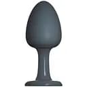 Анальная пробка Dorcel Geisha Plug с шариком внутри создает вибрации диаметр 3.2 см