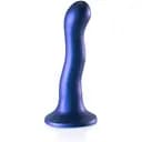 Фаллоимитатор Ouch! Curvy G-Spot Dildo 7apos;apos; 18 cm (синий)