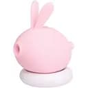 Вакуумний кліторальний стимулятор з вібрацією KisToy Too Simple Pink