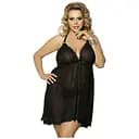 Пеньюар Anais Adola 5XL/6XL чорний