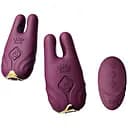 Смарт-вібратор для грудей Zalo Nave Velvet Purple пульт ДК