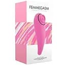 Пульсатор для клітора плюс вібратор FeelzToys FemmeGasm Tapping & Tickling Vibrator Pink