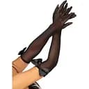 Довгі рукавички Leg Avenue Opera length bow top gloves Black