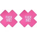 Наклейки на соски Lovetoy Fuck me 2 шт. мульти