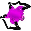 Кліторальний стимулятор Pretty Love Clitoral Massager Butterfly 8.6 см фіолетовий