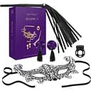 Подарочный набор Rianne S Ana's Trilogy Set III: эрекционное кольцо, ажурная маска, пестис, плеть