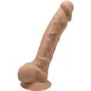 Фаллоимитатор SilexD Johnny Caramel (MODEL 1 size 7in), двухслойный, силикон + Silexpan, диаметр 3,8 см