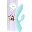 Вібратор-кролик FeelzToys Lea 20.2 см блакитний