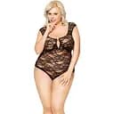 Боді SoftLine Anna 3XL (чорний)