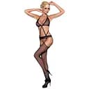 Сексуальний бодістокінг Obsessive N108 S-L чорний