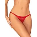 Трусики-стрінги Obsessive Chilisa XS/S червоний