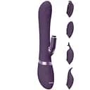 Вибратор-кролик Vive Etsu для точек G A K и клитора фиолетовый