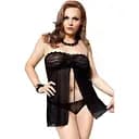 Сорочка SoftLine xTanya 3XL (чорний)