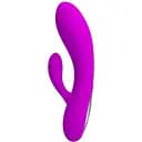 Вібратор-кролик Pretty Love Alvin 16.9 см фуксія