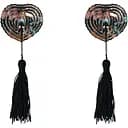 Наклейки на соски Lola games Burlesque сріблястий