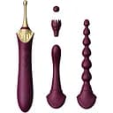 Вібратор Zalo Bess 2 21.8 см фіолетовий