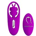 Вибратор Pretty Love Dancing Butterfly 10.8 см фиолетовый