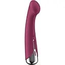 Вібратор Satisfyer Spinning G-Spot 1 16.5 см бордовий