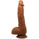 Фалоімітатор Beautiful Encounter Jason 25.2 см коричневий