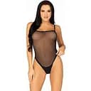 Боди Leg Avenue Cami bodysuit with thong Black M/L