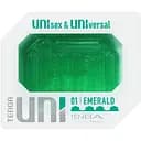 Мастурбатор Tenga Uni 01 Emerald зелений