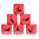 Гральний кубик для сексу Grammi 1 шт (червоний)