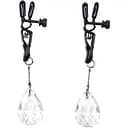 Зажимы для сосков Bad Kitty Nipple Drops 115 см серебристый