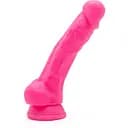 Фаллоимитатор Get Real Happy Dicks Dildo 7.5 In 19 см розовый