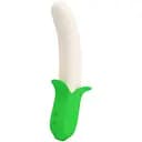 Вібратор Pretty Love Banana Knight 19.5 см зелений