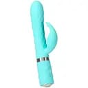 Вібратор-кролик Pillow Talk Lively 24 см бірюзовий