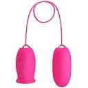 Віброяйце Pretty Love Daisy Licking 7.3 см рожевий