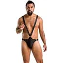 Боди мужское Passion Free Your Senses Harry 028 L/XL черный