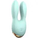 Вибратор-кролик Love To Love Hear Me с двумя моторчиками и разноцветной LED-подсветкой