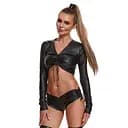 Топ с длинными рукавами Demoniq ADRIANA001 L (черный)