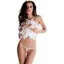 Трусики мікро стрінги MT003 white - Passion One size