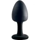 Анальная пробка со смещенным центром тяжести Dorcel Geisha 7.9 см (черный)