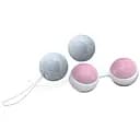 Набір вагінальних кульок Lelo Beads Mini, діаметр 2,9 см, змінне навантаження, 2 х 28 г і 2 х 37 г