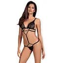 Боді Obsessive Mixty S/M чорний