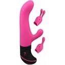 Вібратор-кролик Adrien Lastic Butch Cassidy 21 см рожевий