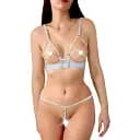 Сексуальный набор белья Art of Sex - Sweet Angel, цвет белый, XS-M