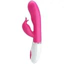 Вібратор-кролик Pretty Love Felix з голосовим керуванням 20.5 см рожевий