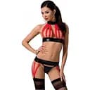 Passion AZIZA Set red S/M