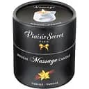 Масажна свічка Plaisirs Secrets Vanilla, 80 мл